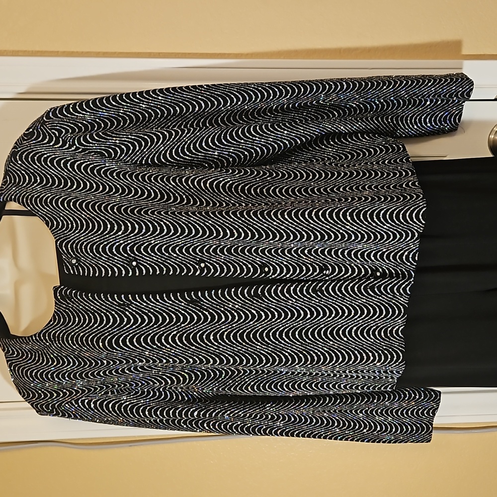 Ronni Nicole Shimmering Jacket size 18